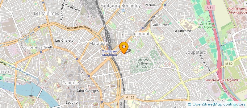 localisation de l'entreprise A BRAS CADABRA  TOULOUSE