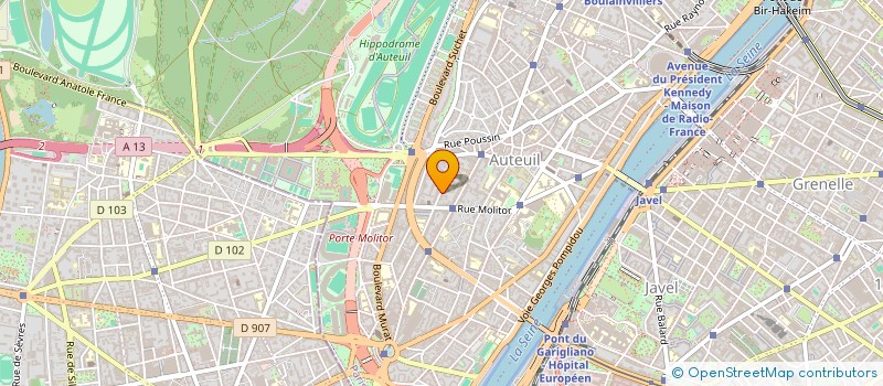 localisation de l'entreprise A. BRODEUR M. CORBLET ET COMPAGNIE à PARIS
