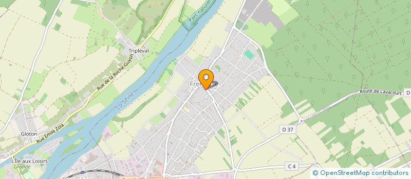 localisation de l'entreprise A.BSCAR  FRENEUSE