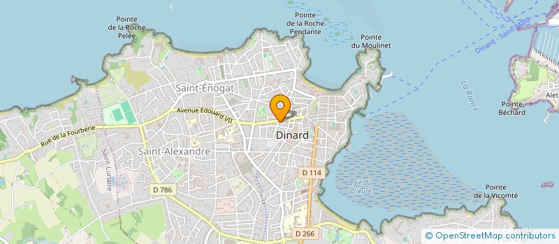 localisation de l'entreprise A BUNEL  DINARD