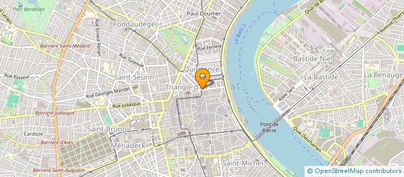 localisation de l'entreprise A BUSINESS WORLD  BORDEAUX