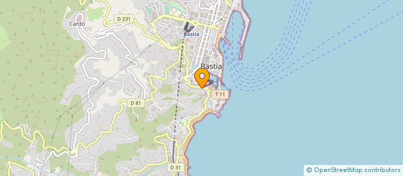 localisation de l'entreprise A BUTTEA  BASTIA