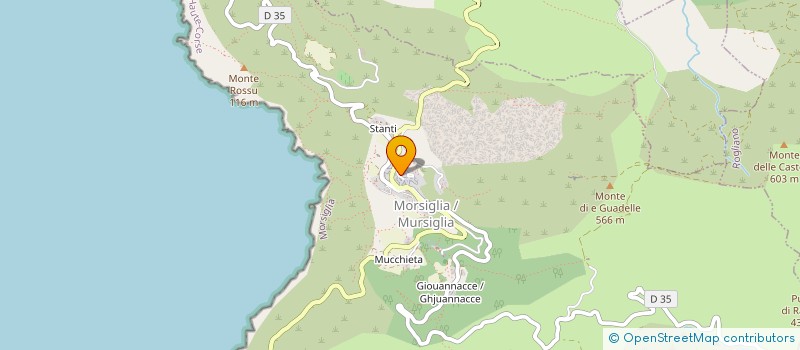 localisation de l'entreprise A BUTTEA ANTONMATTEI à MORSIGLIA