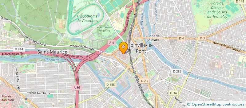 localisation de l'entreprise A'BYSS à SAINT-MAURICE