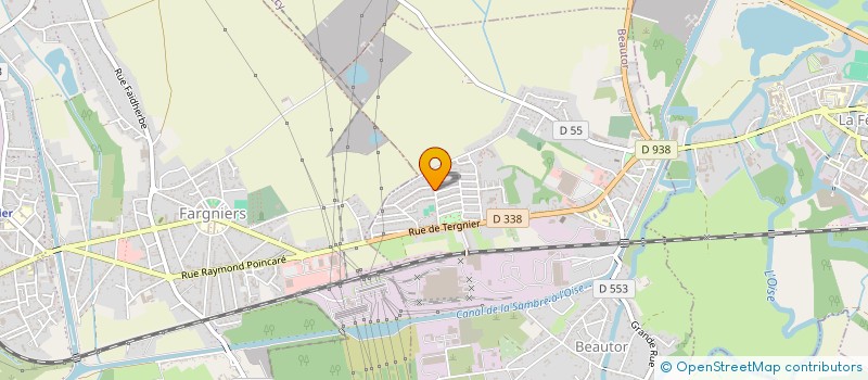 localisation de l'entreprise A C 3 E  BEAUTOR