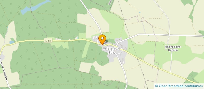 localisation de l'entreprise A C 3 I  VILLERS-AUX-BOIS