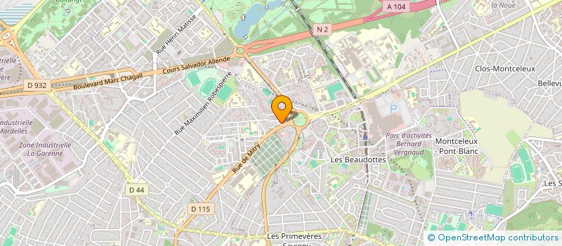 localisation de l'entreprise A.C 4 YOU CONSULTING à AULNAY-SOUS-BOIS