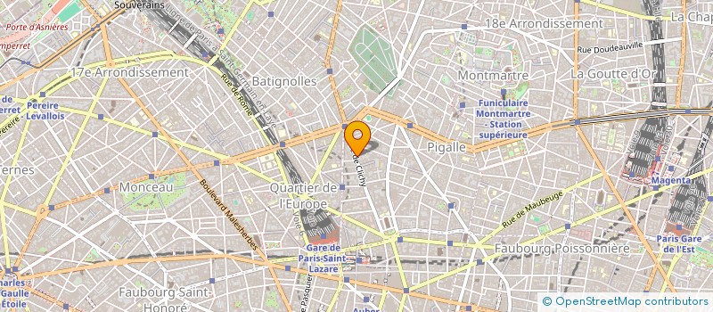 localisation de l'entreprise A&C  PARIS