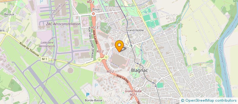 localisation de l'entreprise A C à BLAGNAC
