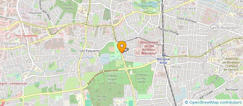 localisation de l'entreprise A C  MERIGNAC