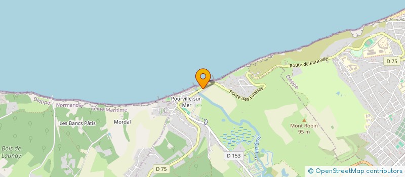 localisation de l'entreprise A+C  HAUTOT-SUR-MER