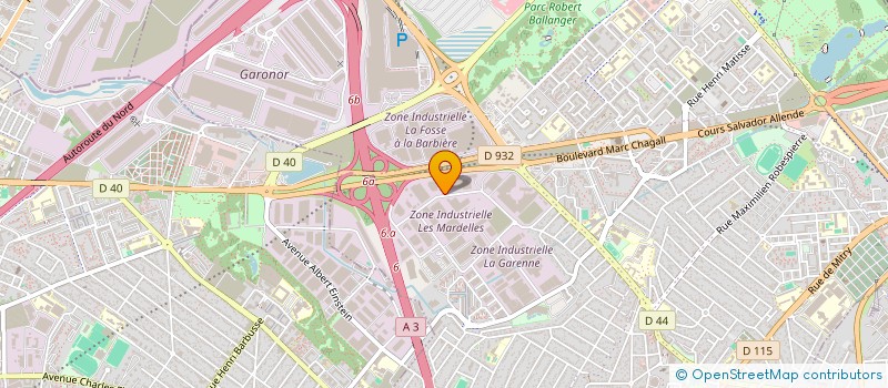 localisation de l'entreprise A.C à AULNAY-SOUS-BOIS