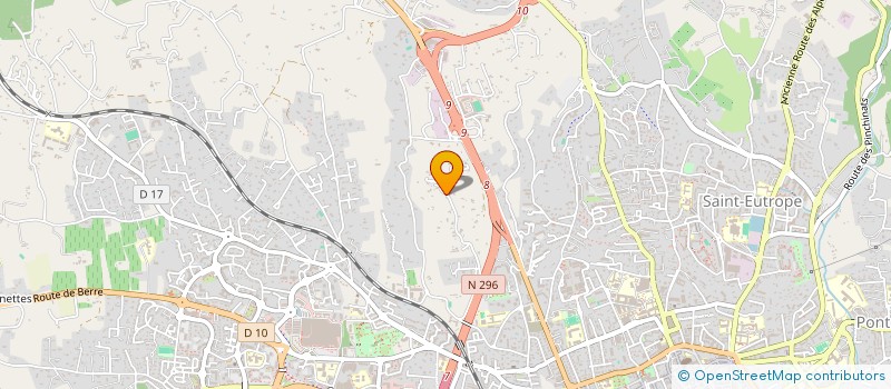 localisation de l'entreprise A.C.A. AMENAGEMENT. CONSTRUCTION. ASSIST  AIX-EN-PROVENCE