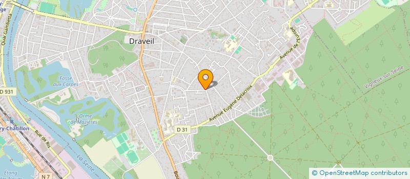 localisation de l'entreprise A C A F A R J à DRAVEIL