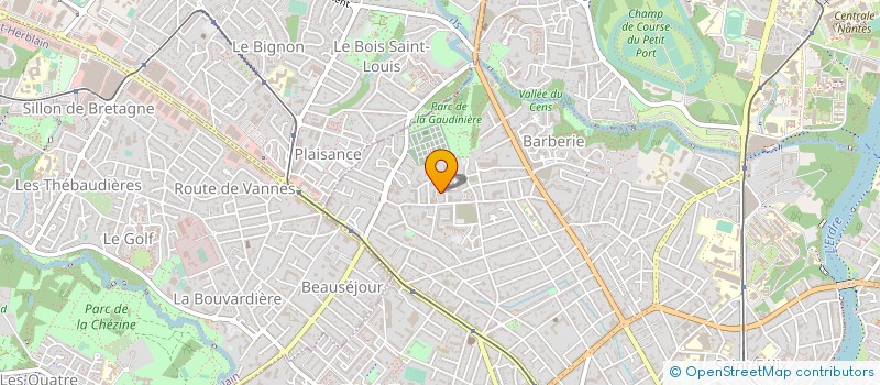 localisation de l'entreprise A.C.A.R. à NANTES