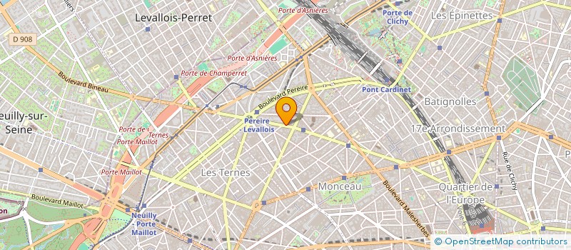 localisation de l'entreprise A.C. (AGIER CONSEILS) à PARIS