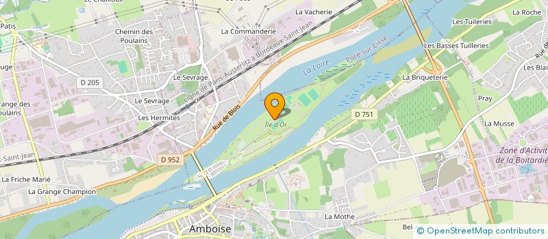 localisation de l'entreprise A C AMBOISE SECTION TENNIS  AMBOISE