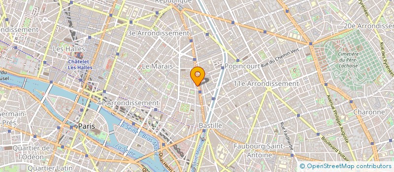 localisation de l'entreprise A.C. ART CAPITAL à PARIS