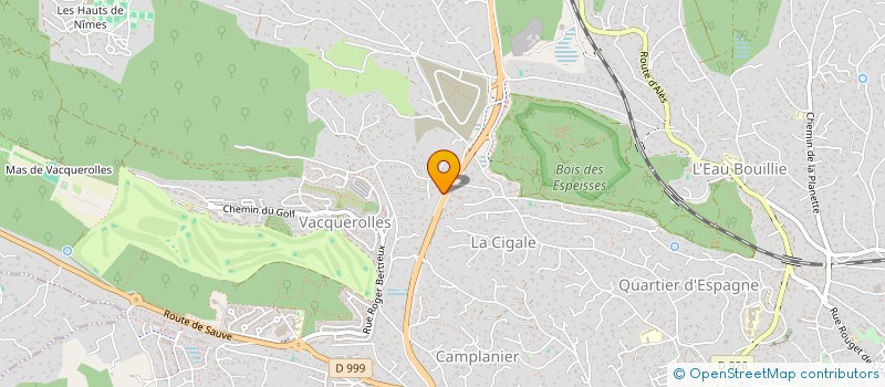 localisation de l'entreprise A.C.B-EXPERTISE  NIMES