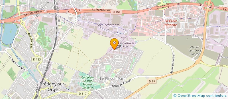localisation de l'entreprise A.C.B.I à LE PLESSIS-PATE