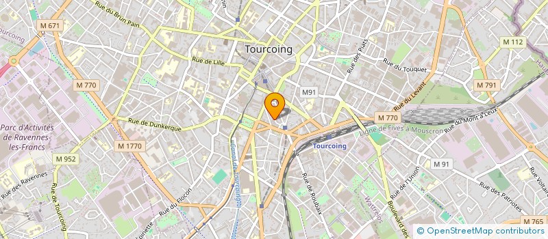 localisation de l'entreprise A.C. BATI  TOURCOING