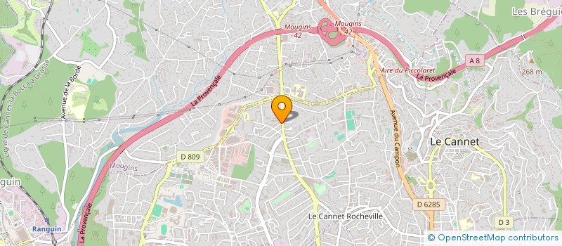 localisation de l'entreprise A&C BATI RENOV à LE CANNET
