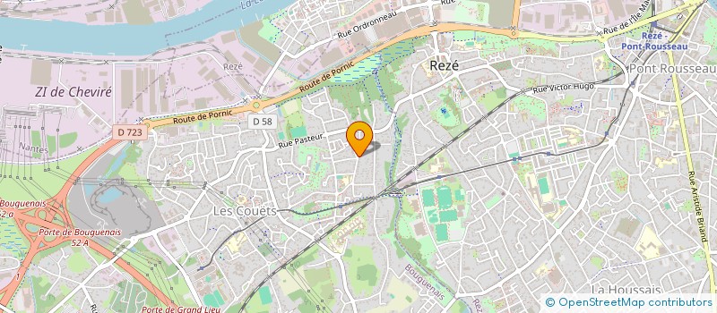 localisation de l'entreprise A.C.C.A.C. à BOUGUENAIS