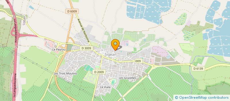 localisation de l'entreprise A C C A DE SIGEAN à SIGEAN