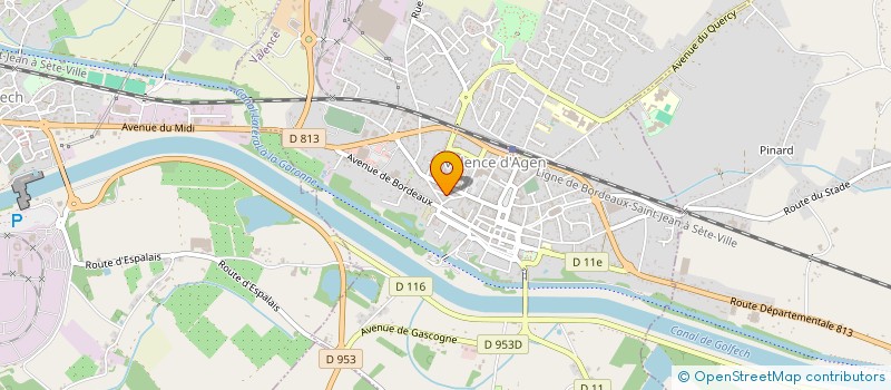 localisation de l'entreprise A.C.C.E.S FORMATION  VALENCE