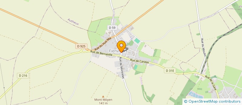 localisation de l'entreprise A C C E SERVICES à FIENVILLERS