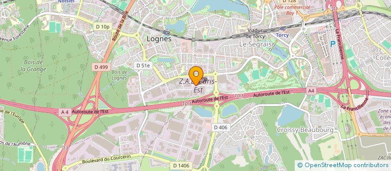 localisation de l'entreprise A.C.C.I à LOGNES
