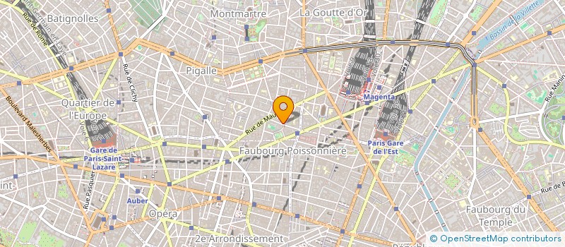 localisation de l'entreprise A.C.C.O.  PARIS