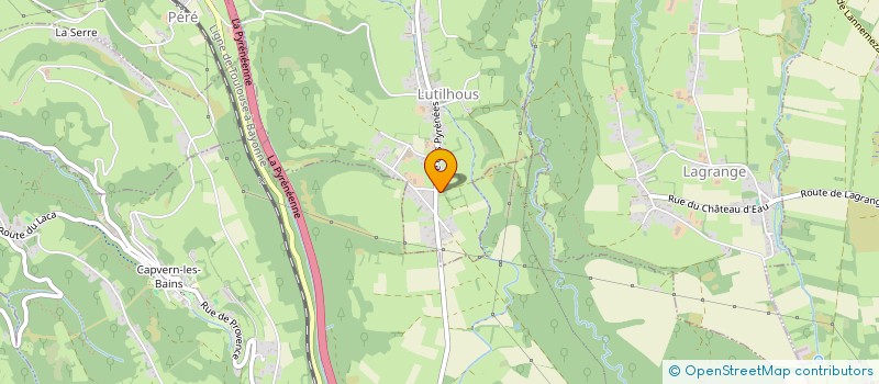 localisation de l'entreprise A.C. CLIM  LUTILHOUS