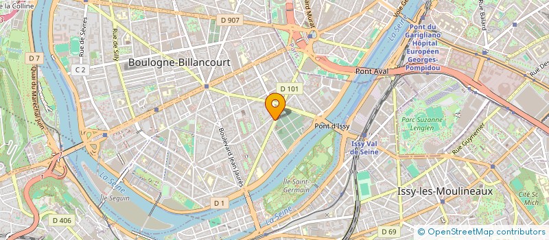 localisation de l'entreprise A C COMPAGNIE SARL à BOULOGNE-BILLANCOURT