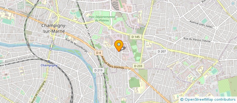 localisation de l'entreprise A&C COMPANY à CHAMPIGNY-SUR-MARNE