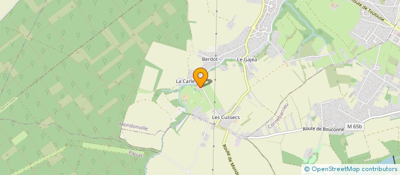 localisation de l'entreprise A&C CONSEIL  MONDONVILLE