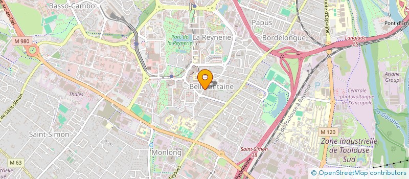 localisation de l'entreprise A.C. CONSTRUCTIONS à TOULOUSE