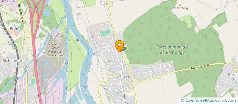 localisation de l'entreprise A.C CONSTRUCTIONS  BOUSSE