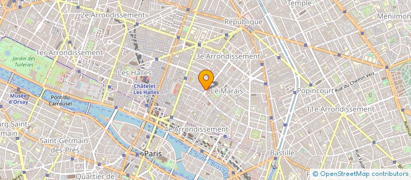 localisation de l'entreprise A C D à PARIS