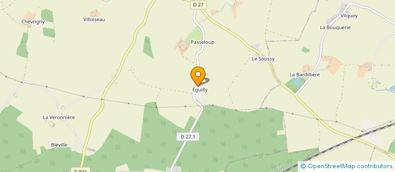 localisation de l'entreprise A.C.D. à DANGEAU