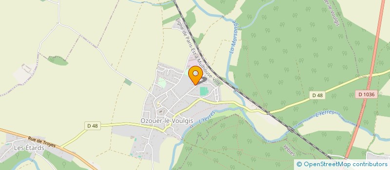 localisation de l'entreprise A C D  OZOUER-LE-VOULGIS