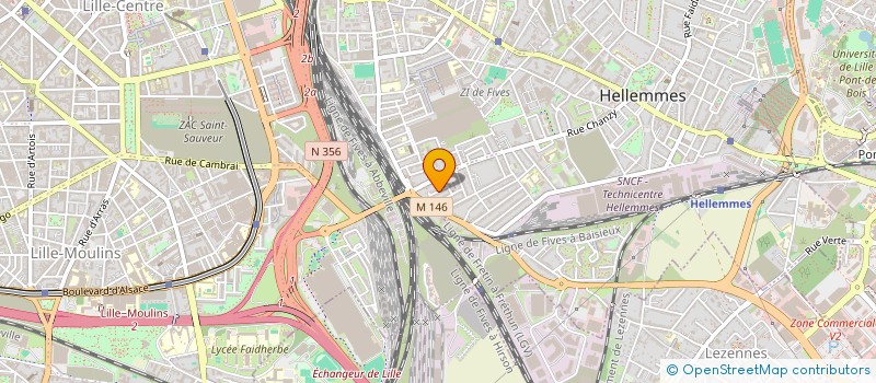 localisation de l'entreprise A.C.D.C ASSISTANCE, CONSEILS AU DEVELOPPEMENT ET A LA CROISSANCE à LILLE