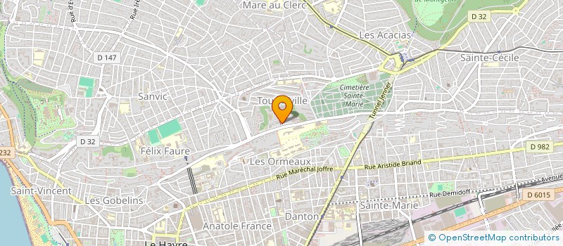 localisation de l'entreprise A.C - D.C (ATELIER DE CONSTRUCTIONS, DIGITAL CONCEPTIONS) à LE HAVRE