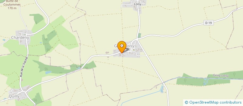 localisation de l'entreprise A C D P  GRIVY LOISY