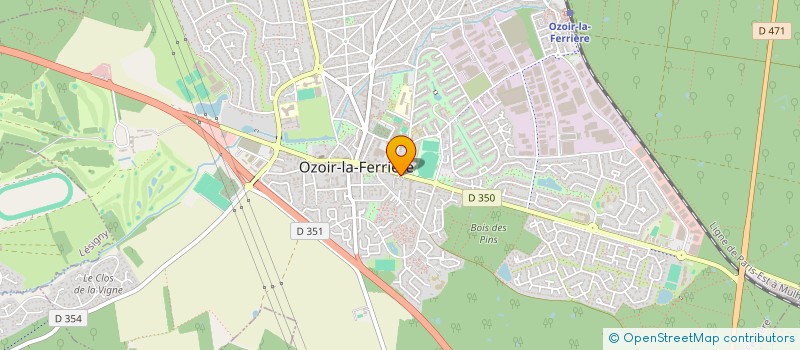 localisation de l'entreprise A.C.D.S  OZOIR-LA-FERRIERE