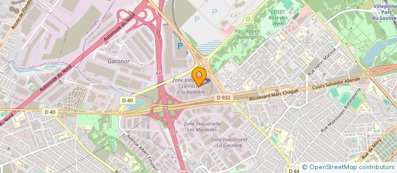 localisation de l'entreprise A C D TRANSPORTS & DEMENAGEMENTS à AULNAY-SOUS-BOIS