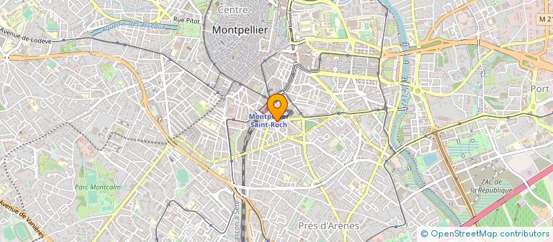 localisation de l'entreprise A.C.DISTRIBUTION à MONTPELLIER