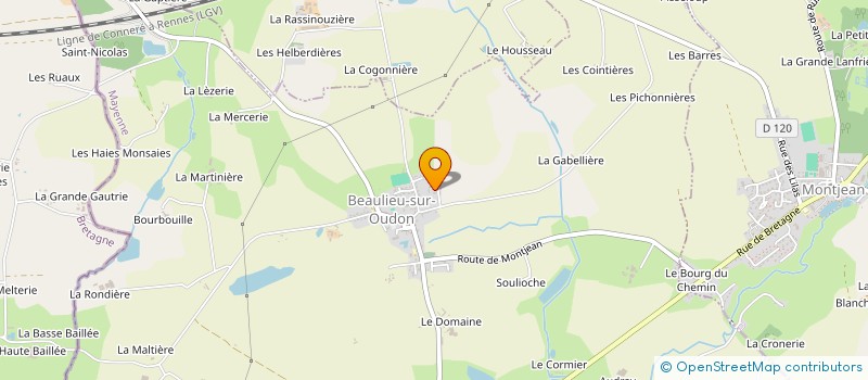 localisation de l'entreprise A C DISTRIBUTION à LOIRON-RUILLE