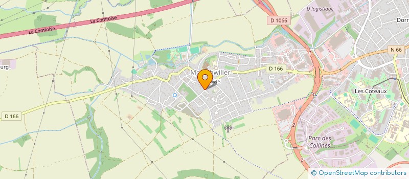 localisation de l'entreprise A.C.E  MORSCHWILLER-LE-BAS