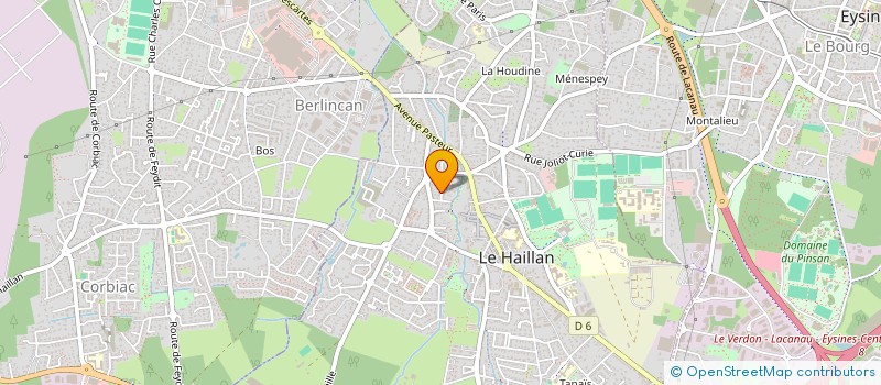 localisation de l'entreprise A.C.E.A SERVICES à LE HAILLAN